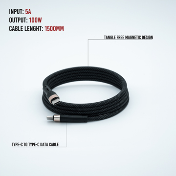 Image of Product Kolleenal Data Cable with Magnetic 100W