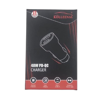 Image of Product Kolleenal Car Mobile Charger 48W PD / QC