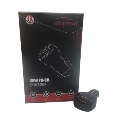 Image of Product Kolleenal Car Mobile Charger 48W PD / QC